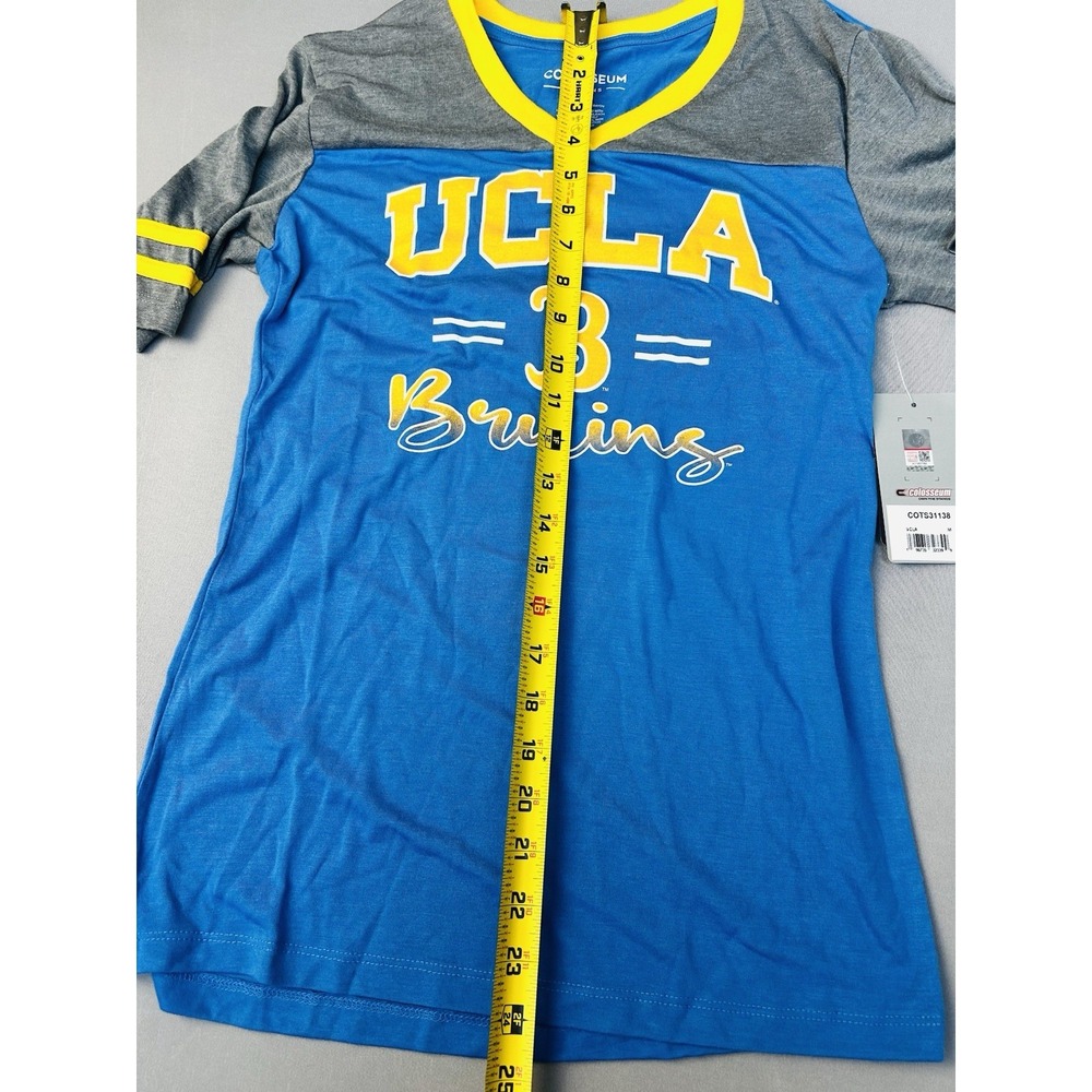 UCLA Bruins Colosseum Women's M V-neck T Shirt NEW With Tags - Picture 10 of 11